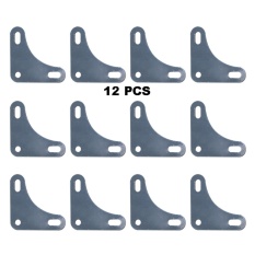 EELIC PLT-SIKU 12 PCS PLAT SIKU LUBANG UNTUK RAK BESI SIKU