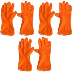 EELIC SAT-FS005 3 PCS Sarung Tangan Karet Pelindung Tangan Yang Baik