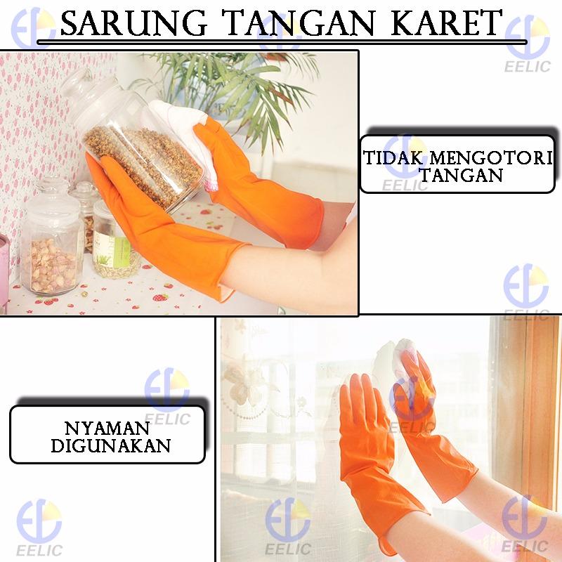 EELIC SAT-FS005 3 PCS Sarung Tangan Karet Pelindung Tangan Yang Baik