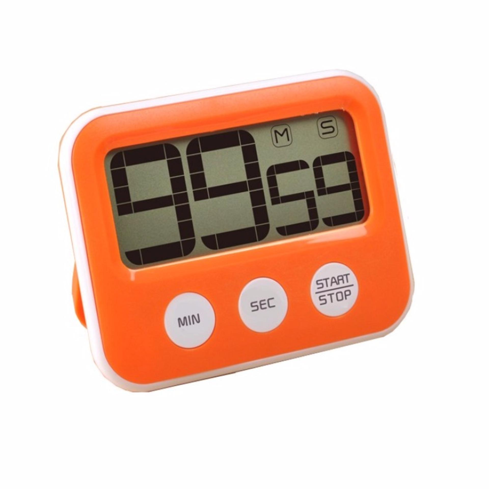 Eigia Digital LED Count Down Timer Clock JP9913 Penghitung Waktu Mundur Minimalis Desk Jam Meja Unik Moder Design Colorful Modern Bentuk Kotak Countdown Stopwatch Kitchen Cooking Setting Tools Hiasan Pajangan Dekorasi Rumah Portable - Orange Eigia Digital LED Count Down Timer Clock JP9913 Penghitung Waktu Mundur Minimalis Desk Jam Meja Unik Moder Design Colorful Modern Bentuk Kotak Countdown Stopwatch Kitchen Cooking Setting Tools Hiasan Pajangan Dekorasi Rumah Portable - Orange
