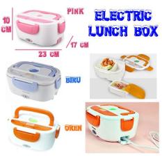 Electric Lunch Box Penghangat Makanan / Lunch Box Pemanas Makanan Orange