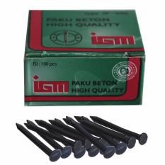 EELIC PAB-2.5X30 100pcs Paku Beton Metal 30mm