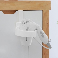 ERA Portable Kait Pintu Hair Dryer Organizer Plastik Rak Pengering Rambut untuk Home Hotel-Intl