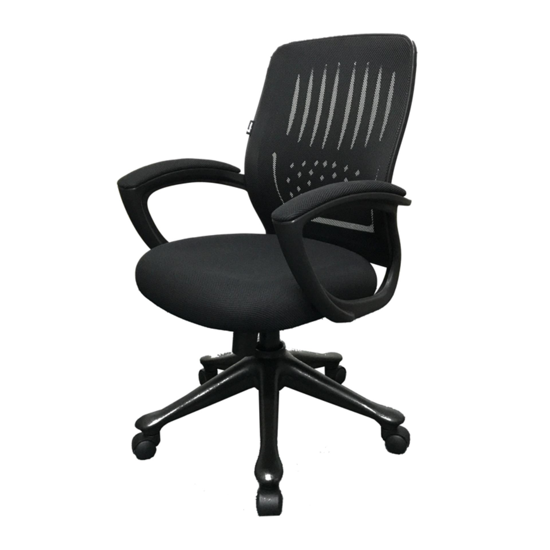 Ergotec 856 SKM Kursi Kantor Staff - Hitam - Khusus Pengiriman Jakarta, Tangerang, & Bekasi