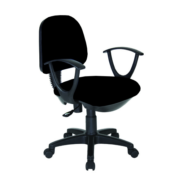 Ergotec 861 SA - Kursi Kantor - Hitam - Khusus Pengiriman Jakarta, Tangerang, & Bekasi