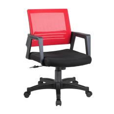Ergotec 877 S Kursi Kantor - Merah/Hitam - Khusus Pengiriman Jakarta, Tangerang, & Bekasi