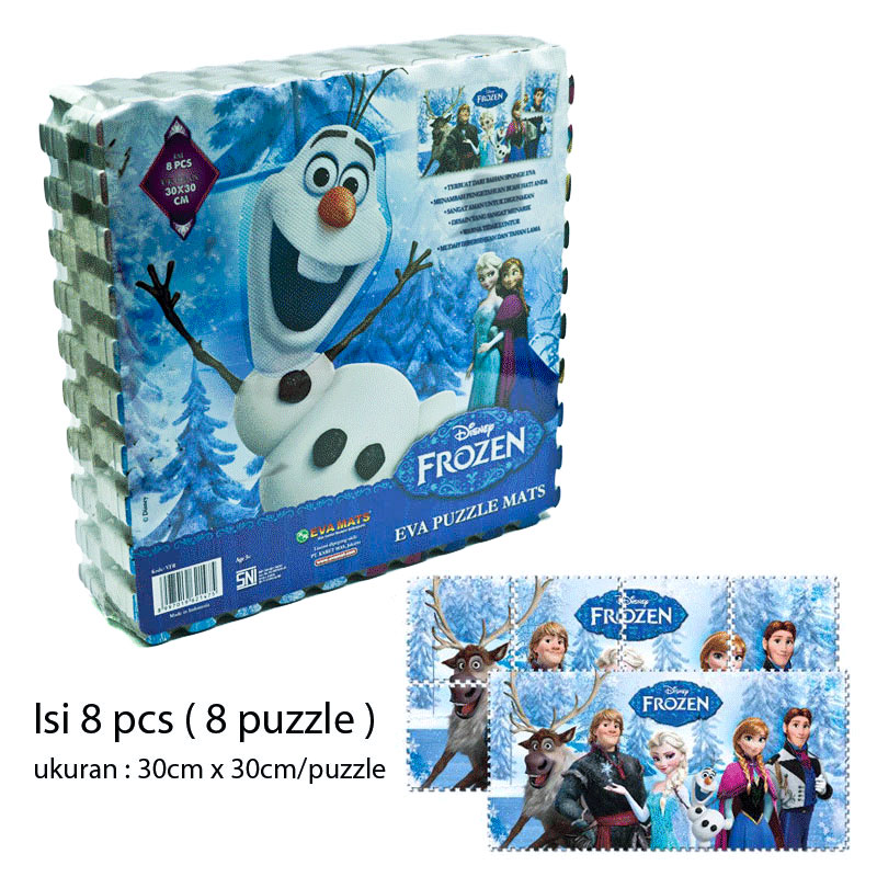 Evamat Alas Lantai Anak Puzzle - Frozen