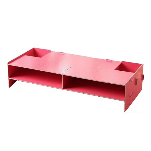 EZY DIY Wooden Keyboard Organizer Red