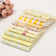Kerajinan Kain Perca Batik Campuran Bahan Katun Kotak Bundel-Intl