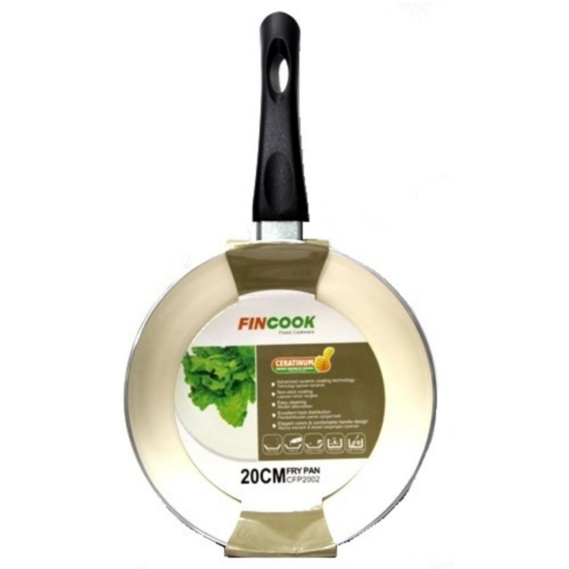  Fincook Ceramic Fry Pan CFP-2002 - 20cm 