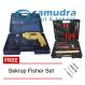FISCH Mesin Bor Listrik Tembok Koper & Toolkit Set KENMASTER & Sekrup