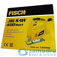 FISCH TJ 850000 Bonus 1 Mata Gergaji Triplek Kayu Mesin Jigsaw