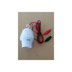 Fiting DC 12V AC 220V Inverter Aki Lampu PLC Dan Lampu LED