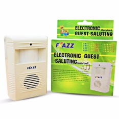 DSH Flazz Bell Pintu Sensor Gerak Electronic / Alarm Gerak Sensor Flazz Original - White