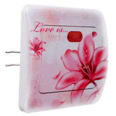 Flor Pegatina Vinilo Stiker Kertas Decals Para Enchufe Toma Paredswitch Socket 1-Intl