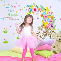 Flowers English Letters Butterflies Sunflowers Wall Decal Home
Sticker PVC Murals Vinyl Paper House Decoration Wallpaper Living
Room Bedroom Kitchen Art Picture DIY for Children Teen Senior Adult
Nursery Baby - Intl