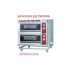 Fomac Mesin Oven Roti Gas 2 Deck (BOV-ARF40H) - Silver