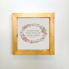 Frame Kayu Pinus Hiasan dinding Quotes Frame B8IDR25000. Rp 25.000