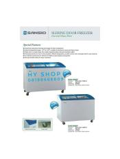 FREEZER SANSIO SLIDING 303 SF/FREEZER SANSIO RSA GEA UCHIDA