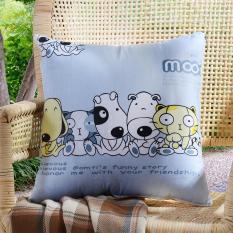 FS Besar Penjualan Multifungsi AC Siesta Quilt Bantalan Ganda Kegunaan Bantal Quilt Gaya: Anjing Union