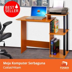 FUNIKA Meja Komputer Serbaguna 11192 LC/BK