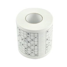 Lucu Permainan SUDOKU Toilet Kertas Roll Game Loo Tissue Novelty Hadiah--Intl