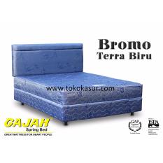 Gajah Bromo warna Biru 160x200 Kasur Tanpa Divan/Sandaran