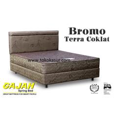 Gajah Bromo warna coklat 120x200 Kasur Tanpa Divan/Sandaran