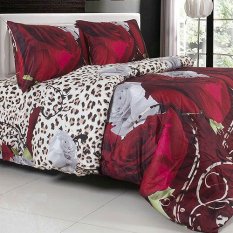 Galeri Sprei Katun Jepang Uk. 180 x 200 - Merah