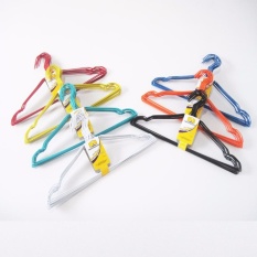 Gantungan Baju / Hanger Kawat Lapis Plastik