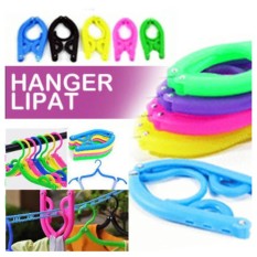 Gantungan Baju Lipat Jemuran Wonder Hanger Magic Hanger Display Multifungsi