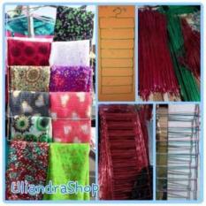 Gantungan Jilbab Besi Selang Hanger Jilbab Organizer Isi 8