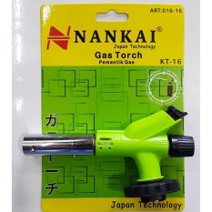 Gas Torch Alat Kepala Las Kepala Korek Tabung Gas KT 16 NANKAI