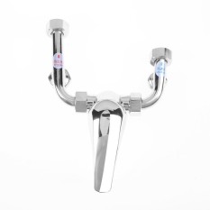 General Electric Pemanas Air Mixing Valve U-jenis Hot Cold Shower Faucet Perak (Silver) -paduan-Internasional