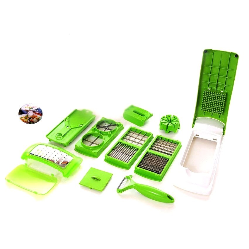 Ecomax Nicer Dicer Plus Set New Pemotong Serbaguna