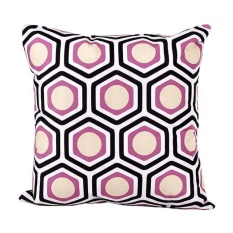 Bentuk Geometris Kasur Sofa Dekorasi Rumah Bantal Case Sarung Bantal PP-Intl
