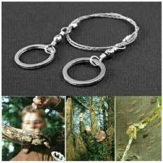 Gergaji Kawat Kawat Pemotong Commando Wire Saw Gergaji Besi Kawat Tali Gergaji Survival Por