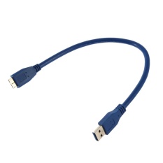 Hadiah 30 Cm USB 3.0 Pria Tipe Yang Ke B Printer Super Kabel Berkecepatan Adapter Converter-Intl