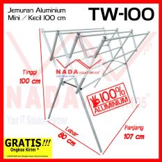 Glory Home Jemuran Baju Aluminium MINI / KECIL 100 cm