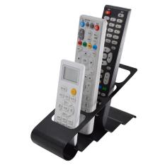 Godric Remote TV Holder Organizer / Tempat Rak Remote AC & DVD Bahan Besi - Hitam