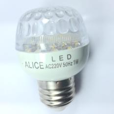 Gogo Grosir Alice Lampu LED 1 Watt 20 LED E27 2PC ( High Quality ) - Kuning