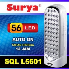 Gogo Grosir Surya Lampu Emergency 56 LED ( SMD Light Emitting Diode Technology ) SQL L5601
