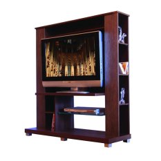 Gold Creova Lemari Hias TV / Rak TV - Cokelat
