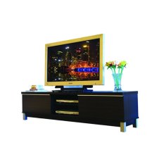 Gold Creova Rak Tv Minimalis - Cokelat