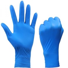 GPL/ FWPP Disposable Nitrile Gloves Medical Grade, Powder Free, Latex Rubber Free, Disposable, Non Sterile, Food Safe, , Indigo ,100 Pcs /ship from USA