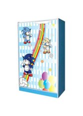 Stockoke Grace Lemari Pakaian Anak Karakter 2 Pintu Kayu BL 2 GL - 62 Free Ongkir JABODETABEK BANDUNG