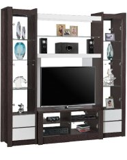 Graver Furniture Bufet TV-Rak TV-Lemari Kaca LVR 2659