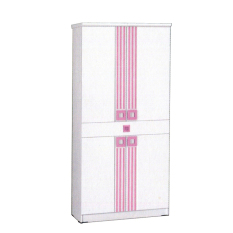 Graver Furniture Rak Sepatu SR 2559 - Putih/Pink