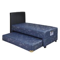 Guhdo Springbed 2 in 1 New Prima Size 160 x 200 HB Vadia - Biru - Full Set - Khusus Jabodetabek