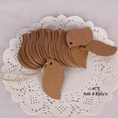 HANG TAG / LABEL TAG BAJU AKSESORIS ANTING KALUNG KARTON VINTAGE CUTE